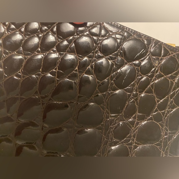 Vintage Amelia Berko Brown Leather Shoulder Bag - Picture 7 of 9